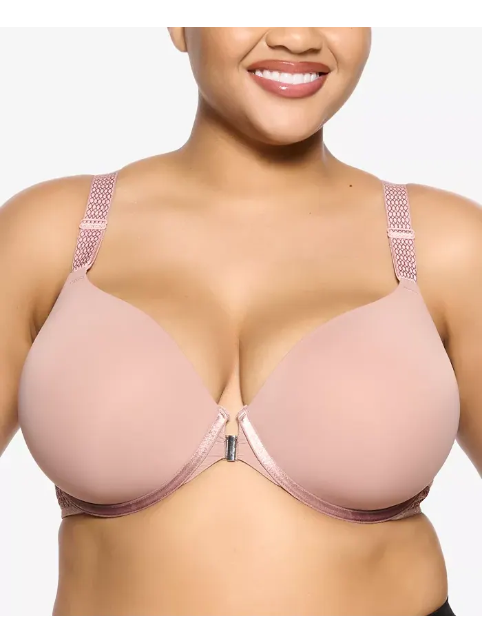 Женский бюстгальтер-майка Body Soft Smoothing с передней застежкой Paramour — изображение 1 из 3, розовый бежевый