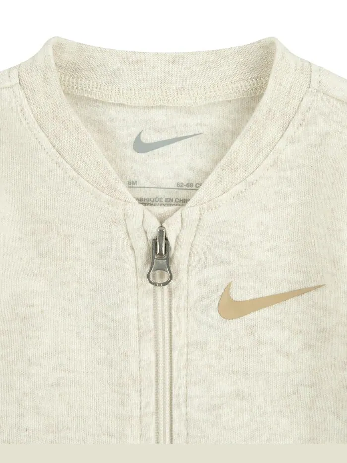 Комбинезон на ножках Essentials для мальчиков и девочек Nike — изображение 4 из 7, бледный слоновая кость
