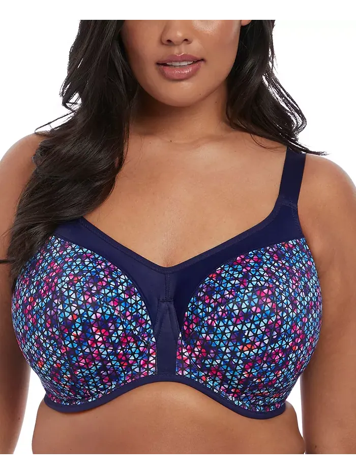 Спортивный бюстгальтер с косточками Plus Size Energise Elomi