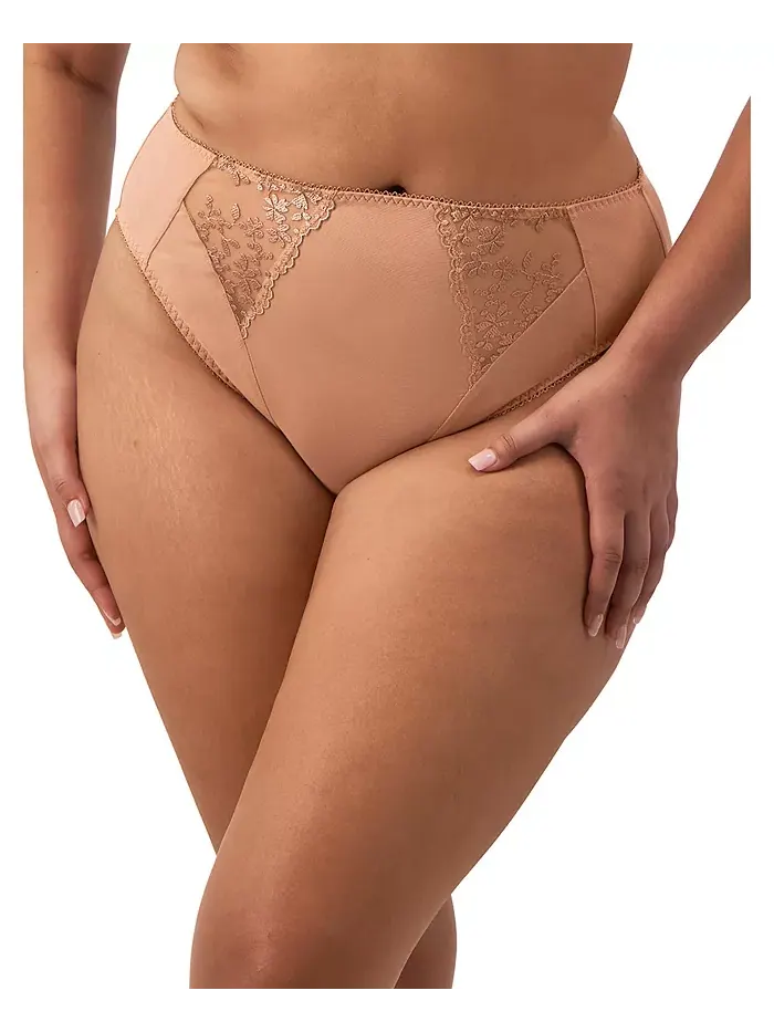 Женские трусы Zarla High Leg Brief Elomi — изображение 1 из 3, кафе-лате