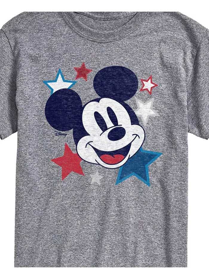 Мужская футболка с коротким рукавом Disney Mickey Stars AIRWAVES — изображение 3 из 3, серый