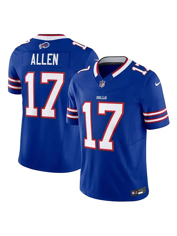 Мужская лимитированная джерси Buffalo Bills Vapor F.U.S.E. Джоша Аллена Nike — изображение 1 из 3, королевский