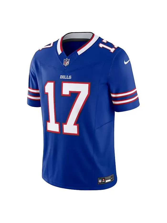 Мужская лимитированная джерси Buffalo Bills Vapor F.U.S.E. Джоша Аллена Nike — изображение 2 из 3, королевский