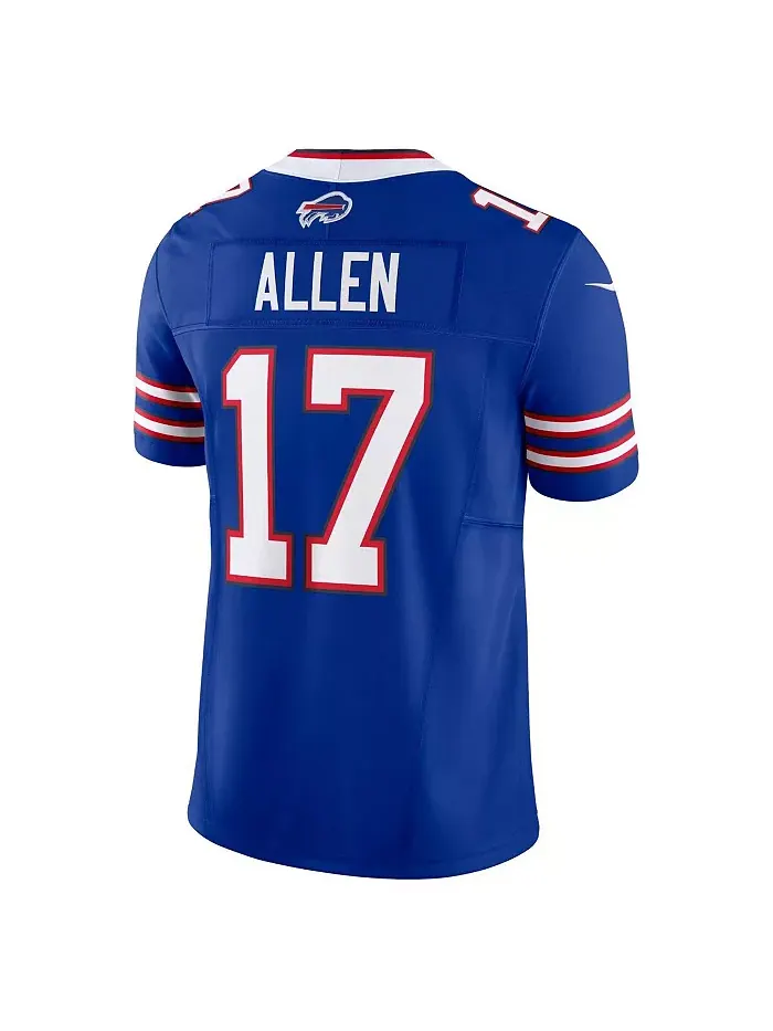Мужская лимитированная джерси Buffalo Bills Vapor F.U.S.E. Джоша Аллена Nike — изображение 3 из 3, королевский