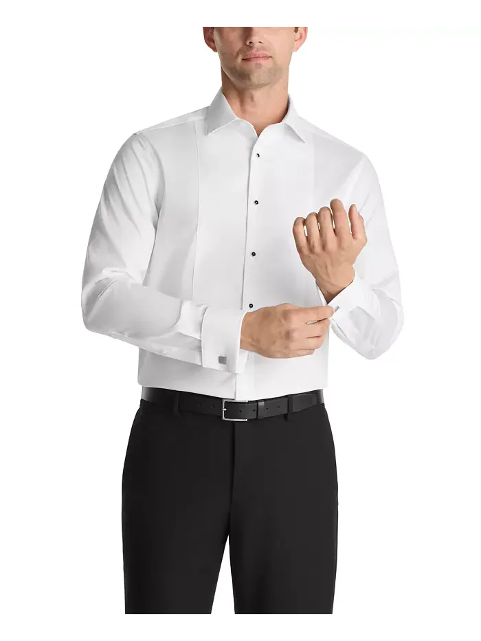 Мужская рубашка Calvin Klein Slim Fit с французскими манжетами
