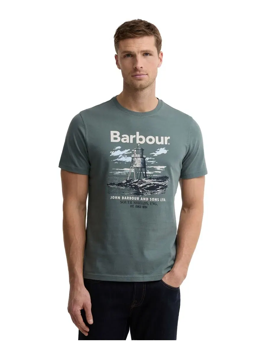 Футболка с графическим принтом Harbourside Barbour