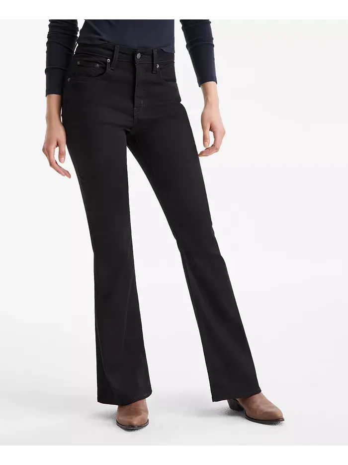 Женские джинсы 726 High Rise Slim Fit Flare Levi'S — изображение 3 из 4, черный