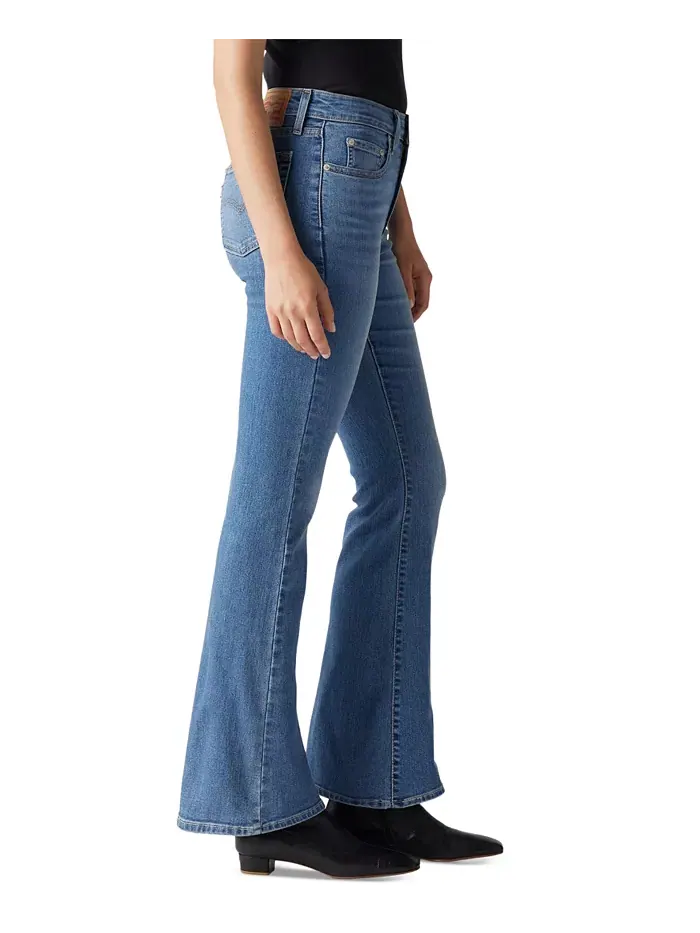 Женские джинсы 726 High Rise Slim Fit Flare Levi'S — изображение 2 из 3, синий