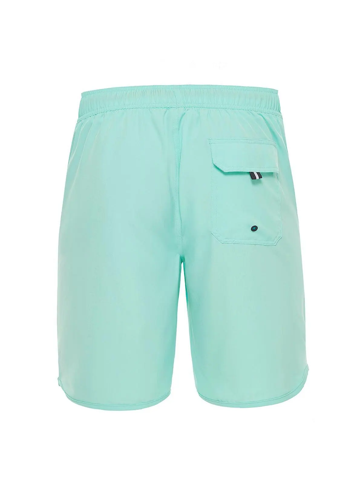 Мужские плавки 9 дюймов на эластичной сетчатой ​​подкладке, размер до 2XL Rokka&Rolla — изображение 2 из 3, бирюзовый