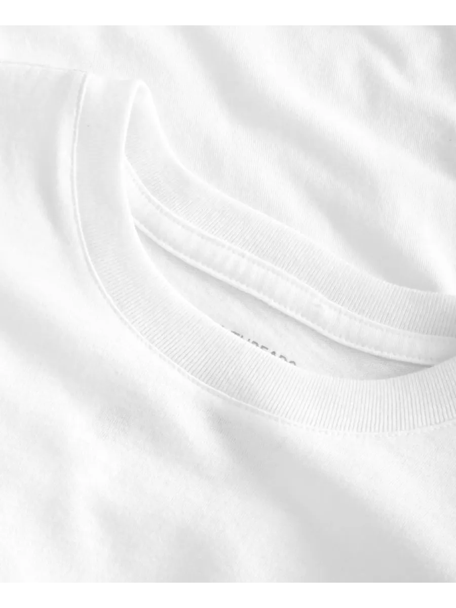 Однотонная футболка для мальчиков (маленьких и больших размеров) Epic Threads — изображение 5 из 6, яркий белый