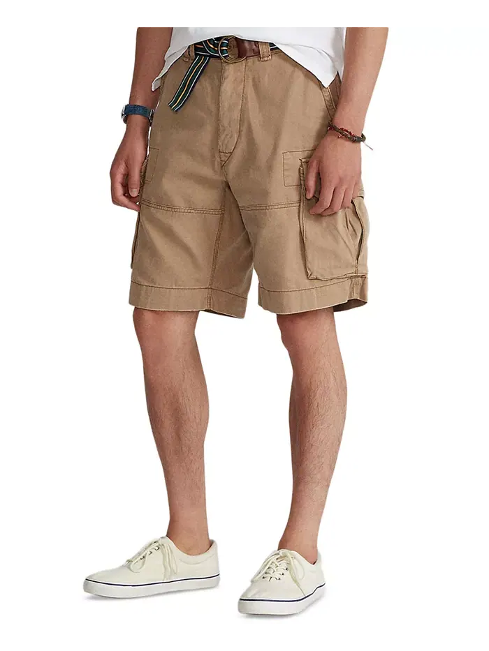 Мужские шорты, 10.5" Classic Gellar Cargos Polo Ralph Lauren — изображение 1 из 8, коричневый/бежевый