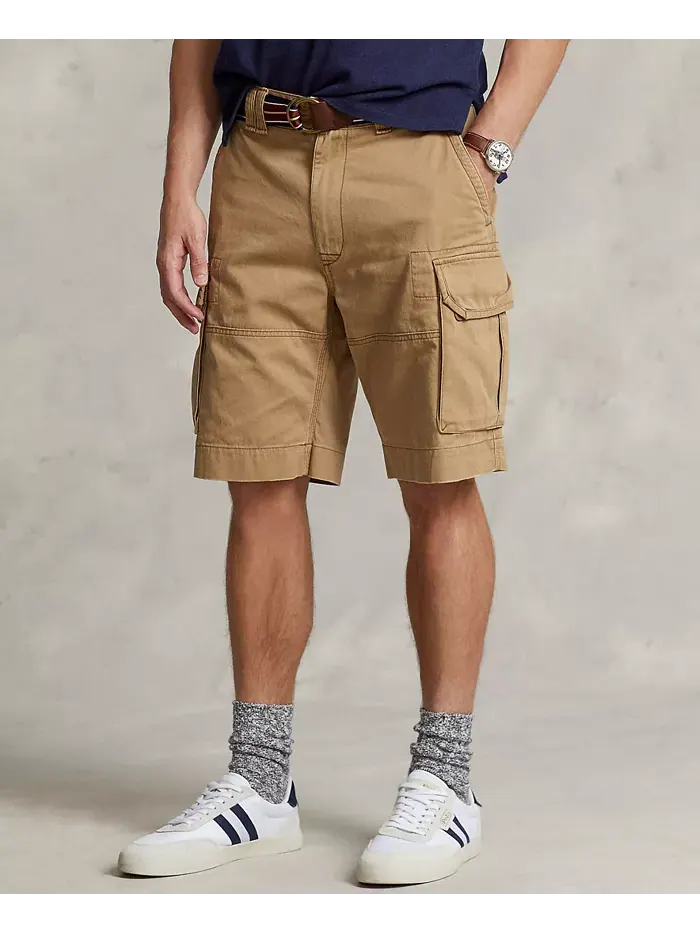 Мужские шорты, 10.5" Classic Gellar Cargos Polo Ralph Lauren — изображение 5 из 8, коричневый/бежевый