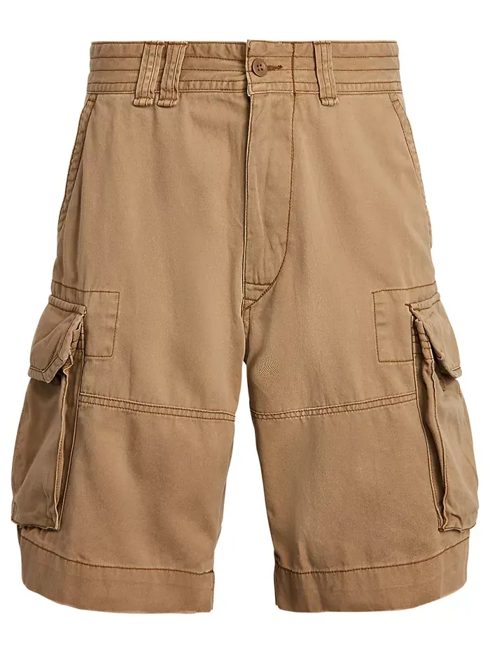 Мужские шорты, 10.5" Classic Gellar Cargos Polo Ralph Lauren — изображение 6 из 8, коричневый/бежевый