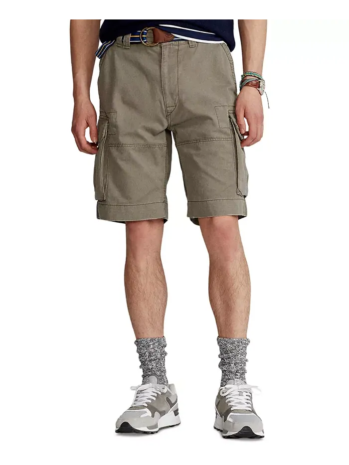 Мужские шорты, 10.5" Classic Gellar Cargos Polo Ralph Lauren — изображение 1 из 8, зеленый