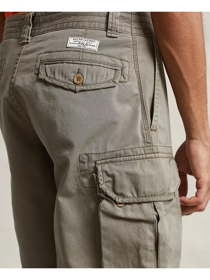 Мужские шорты, 10.5" Classic Gellar Cargos Polo Ralph Lauren — изображение 4 из 8, зеленый