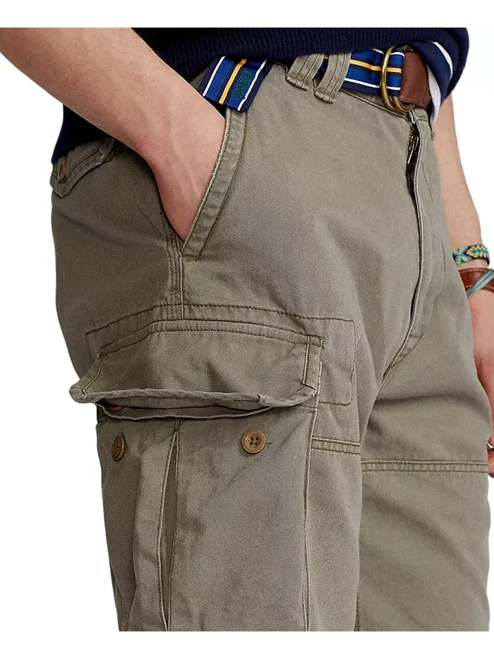 Мужские шорты, 10.5" Classic Gellar Cargos Polo Ralph Lauren — изображение 7 из 8, зеленый