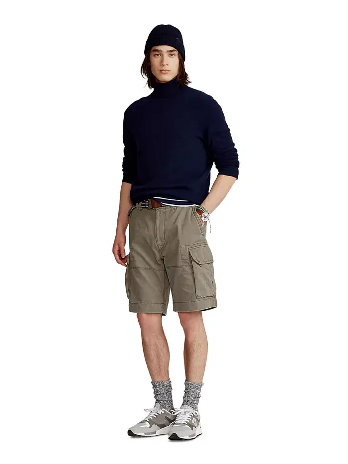 Мужские шорты, 10.5" Classic Gellar Cargos Polo Ralph Lauren — изображение 8 из 8, зеленый