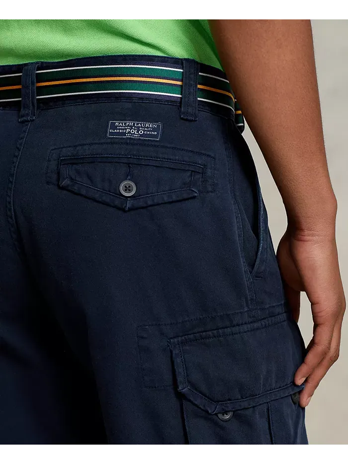 Мужские шорты, 10.5" Classic Gellar Cargos Polo Ralph Lauren — изображение 4 из 7, темно-синий