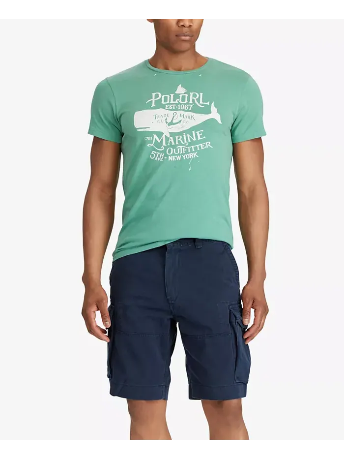 Мужские шорты, 10.5" Classic Gellar Cargos Polo Ralph Lauren — изображение 7 из 7, темно-синий