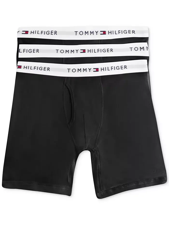 Мужские классические боксеры из хлопка, 3 шт Tommy Hilfiger