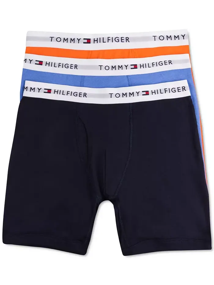 Мужские классические боксеры из хлопка, 3 шт Tommy Hilfiger