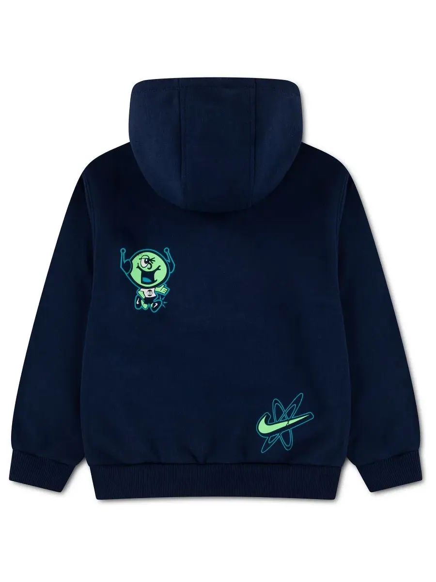 Худи с длинным рукавом и капюшоном Nike Sportswear Brand Ambassador — изображение 2 из 5, темно-синий