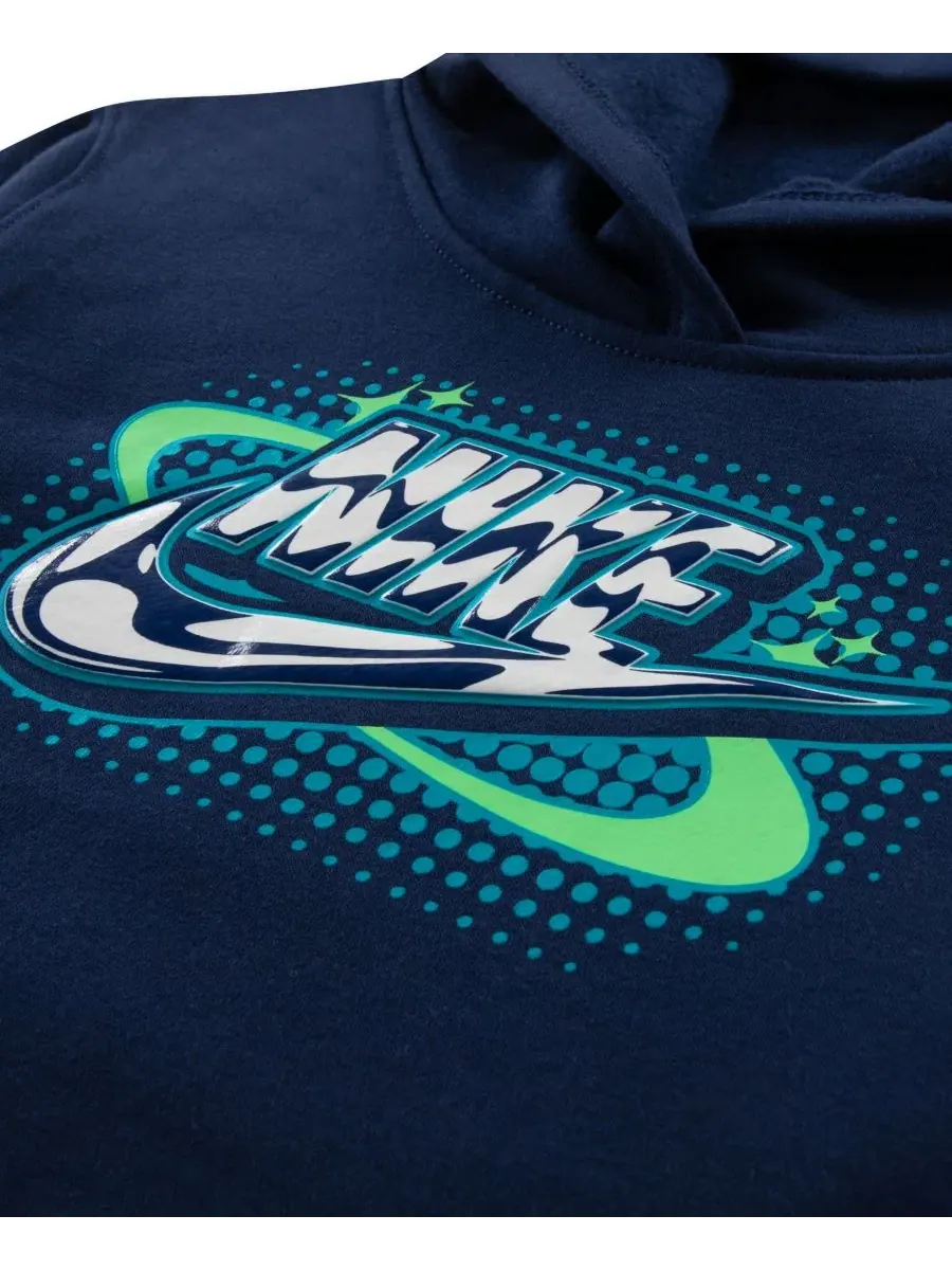 Худи с длинным рукавом и капюшоном Nike Sportswear Brand Ambassador — изображение 3 из 5, темно-синий