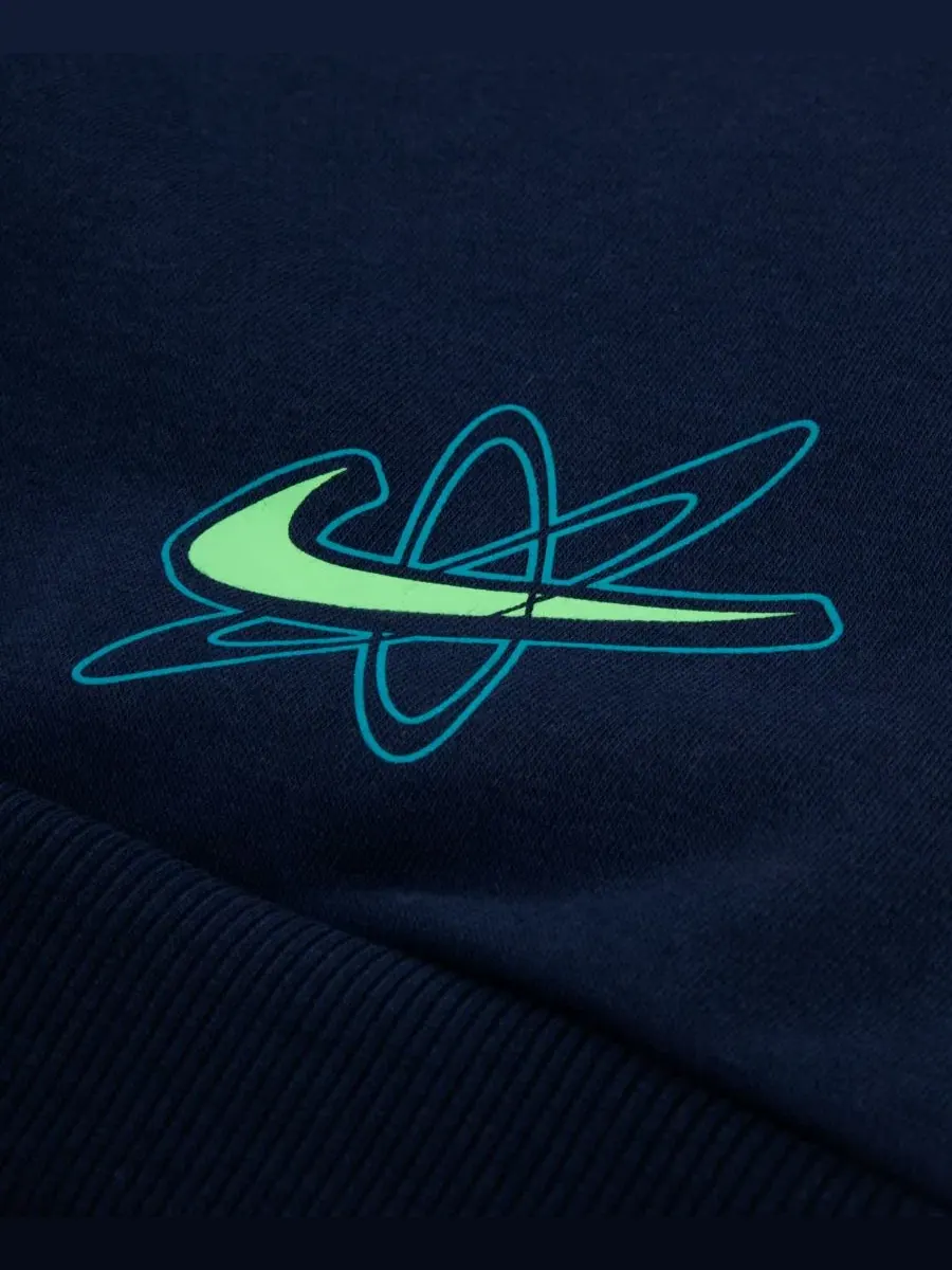 Худи с длинным рукавом и капюшоном Nike Sportswear Brand Ambassador — изображение 5 из 5, темно-синий