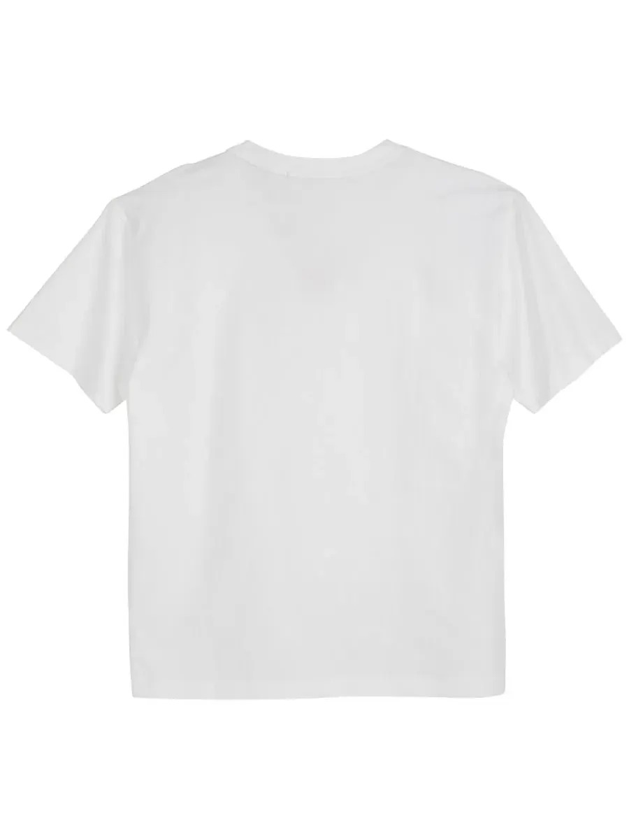 Футболка с графическим принтом, модель Graphic Logo SCOTCH & SODA — изображение 2 из 3, яркий белый