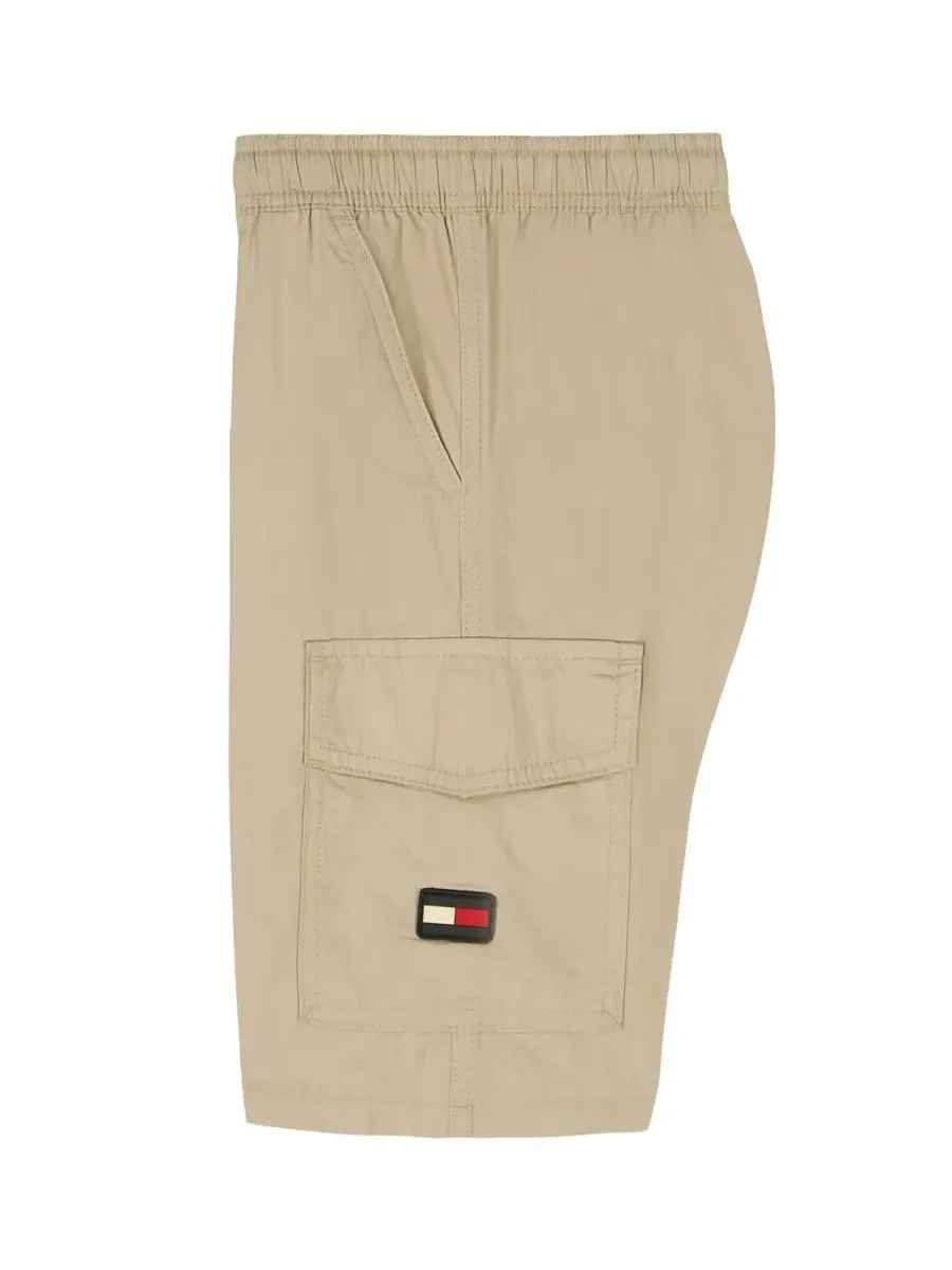 Детские шорты-карго 2T-7 Tommy Hilfiger — изображение 6 из 8, бежевый