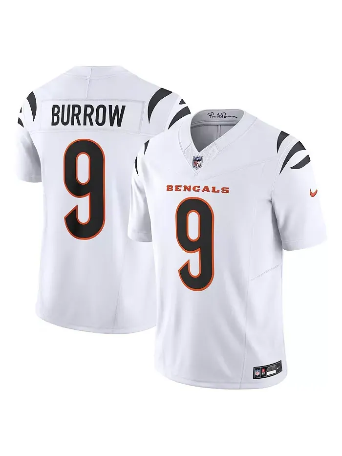 Мужская ограниченная джерси Cincinnati Bengals Vapor F.U.S.E. Джо Берроу Nike — изображение 1 из 6, белый