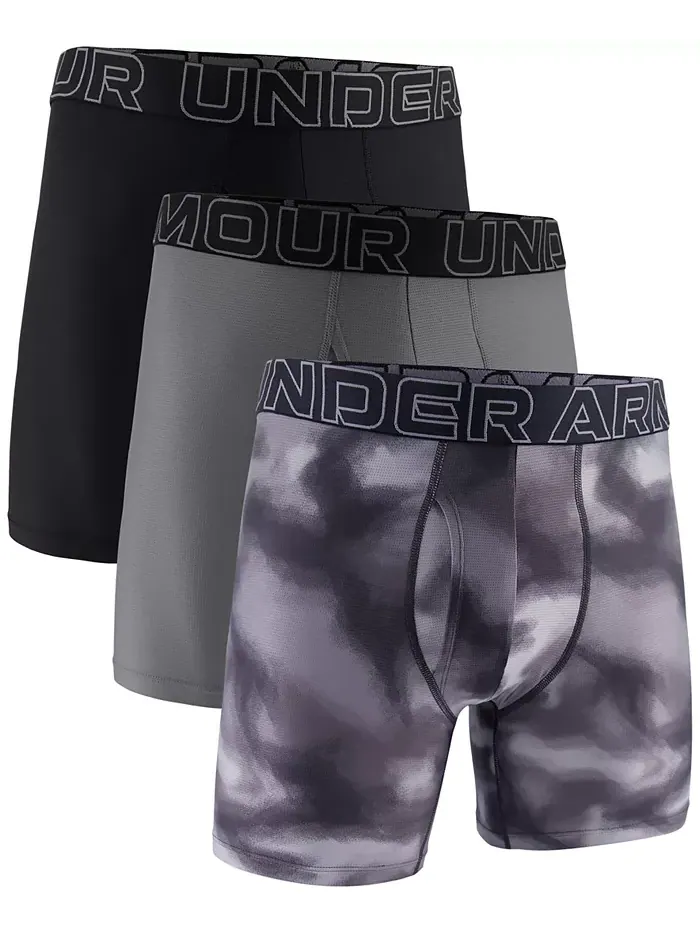 Мужские боксеры Performance Tech 6" 3 шт Under Armour