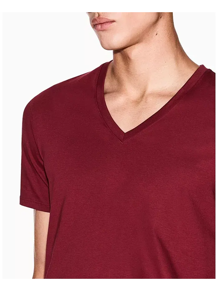 Мужская футболка с V-образным вырезом из пимы A|X Armani Exchange — изображение 2 из 5, мульти