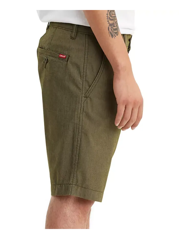 Мужские шорты XX Chino длиной 9" Levi's — изображение 2 из 4, оливковый