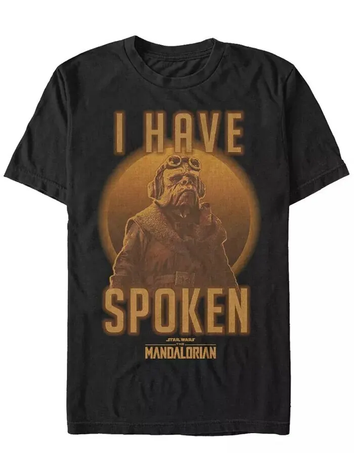 Мужская футболка с коротким рукавом Star Wars The Mandalorian Kuill I Have Spoken Circle Fifth Sun — изображение 1 из 1