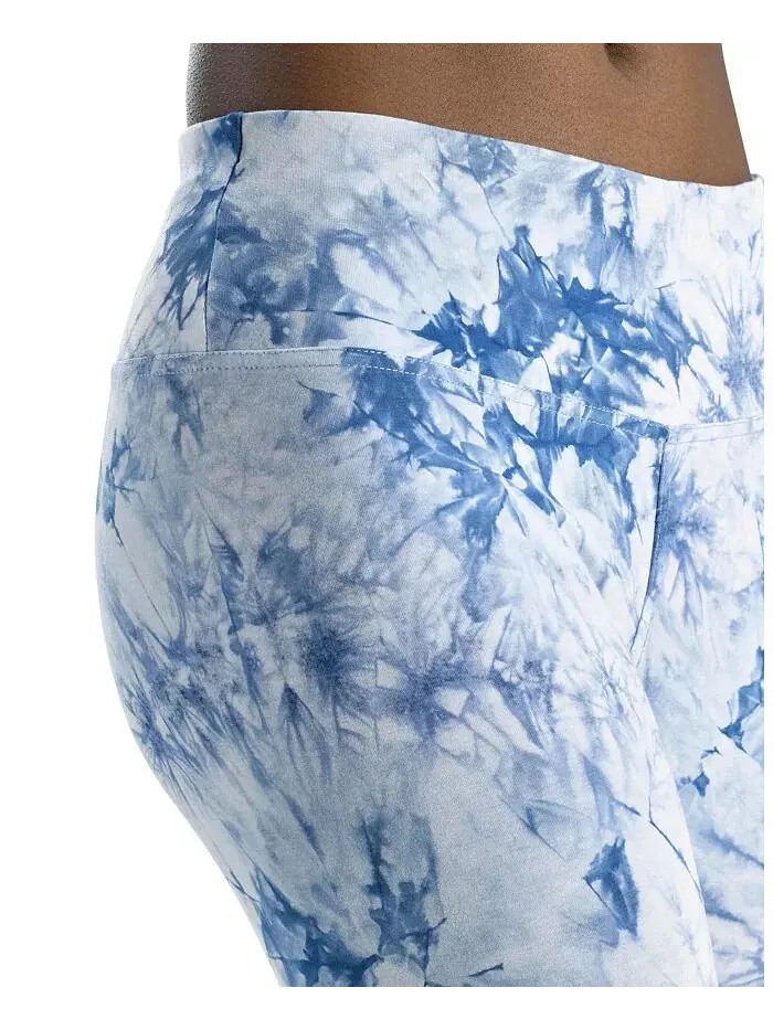 Леггинсы Active Tonal Tie Dye Skimmer укороченные Hue — изображение 3 из 3, синий