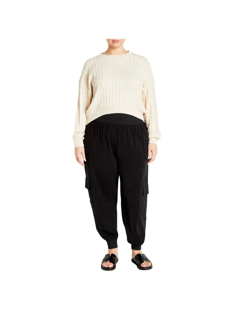 Женские брюки Kenia CITY CHIC — изображение 2 из 5, черный