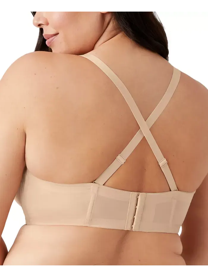 Бюстгальтер Strapless на косточках Red Carpet Full Figure 854119, до чашки I Wacoal — изображение 4 из 8, песочный