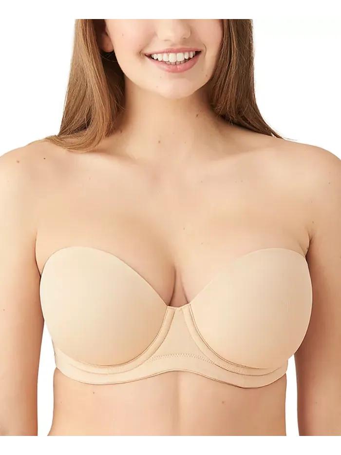 Бюстгальтер Strapless на косточках Red Carpet Full Figure 854119, до чашки I Wacoal — изображение 5 из 8, песочный