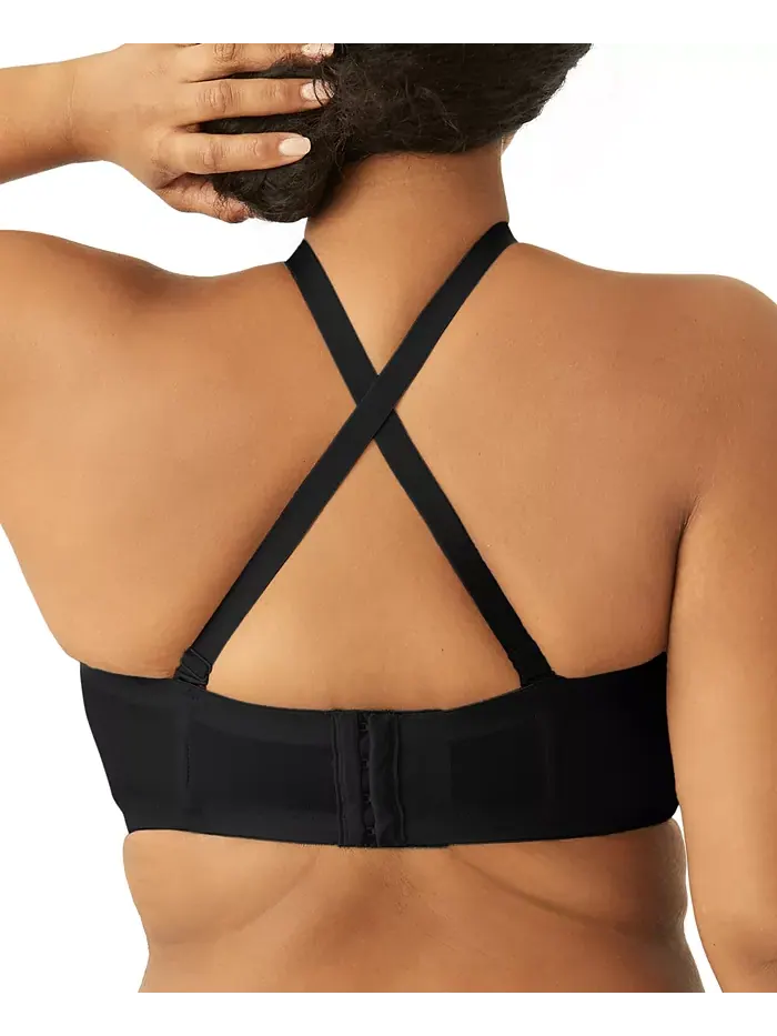 Бюстгальтер Strapless на косточках Red Carpet Full Figure 854119, до чашки I Wacoal — изображение 4 из 8, черный