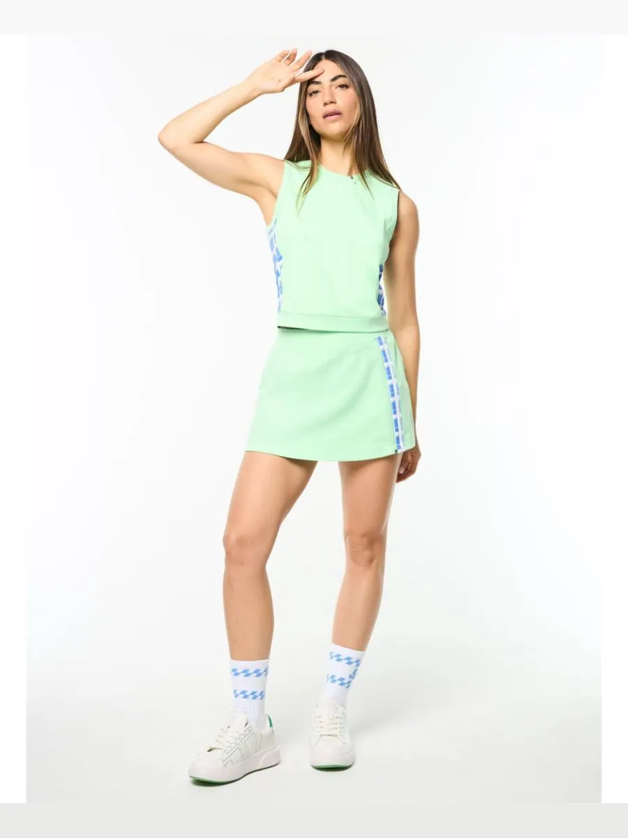 Женская юбка-шорты Лара Sergio Tacchini — изображение 3 из 7, зеленый
