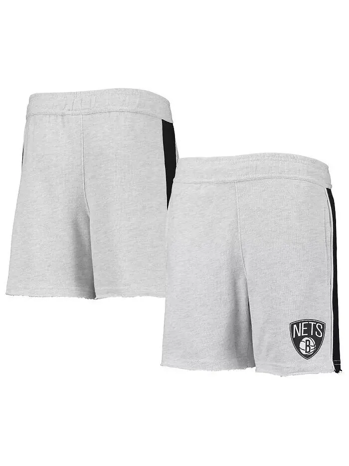 Серые шорты с вингбэком Big Boys Brooklyn Nets Outerstuff