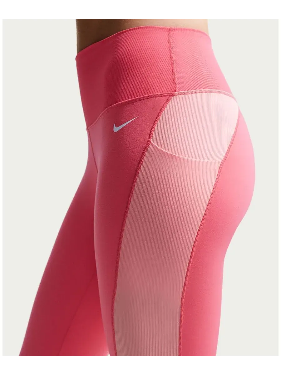 Женские леггинсы с высокой талией Nike — изображение 3 из 6, белый