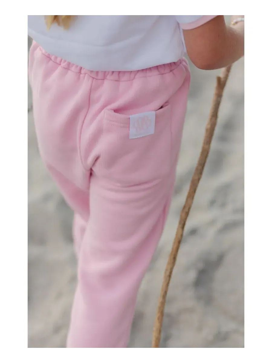 Детские спортивные брюки унисекс Signature Joggers Bits & Bows — изображение 4 из 8, розовый