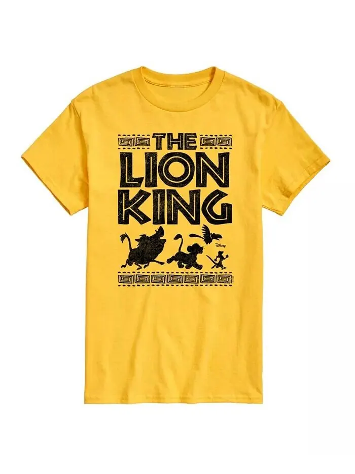 Hybrid Apparel Мужская футболка с коротким рукавом The Lion King AIRWAVES — изображение 1 из 3, желтый