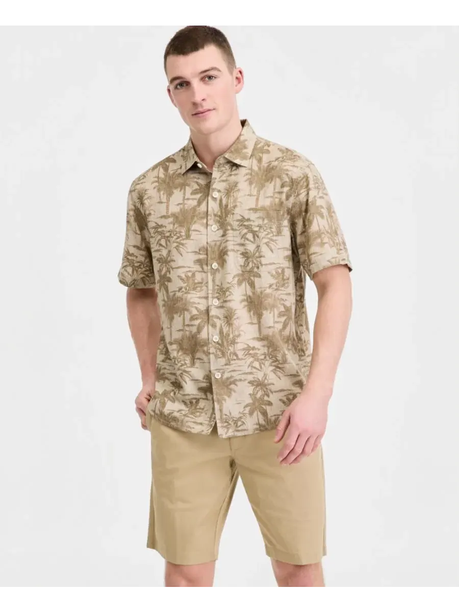 Мужская рубашка с коротким рукавом Sand Desert Moody Tropical Tommy Bahama