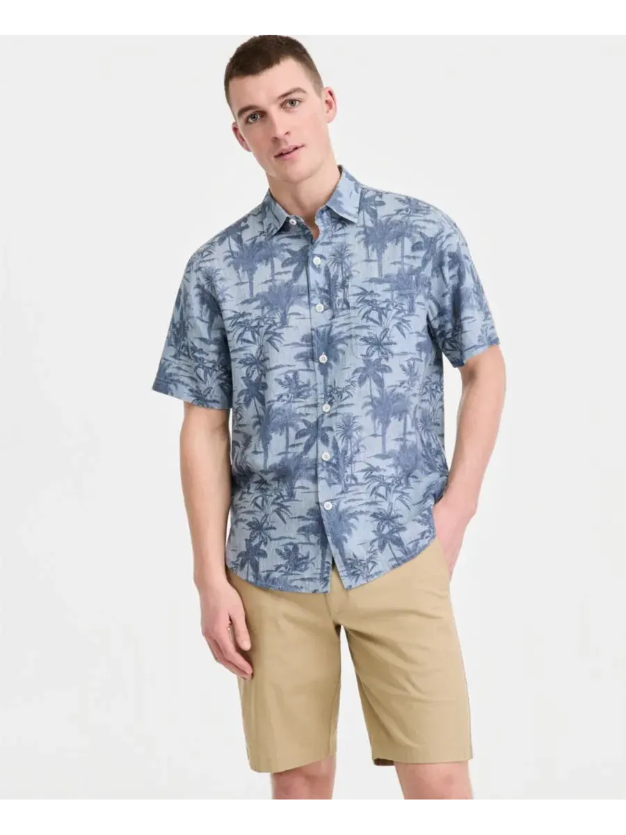 Мужская рубашка с коротким рукавом Sand Desert Moody Tropical Tommy Bahama, Fresh Air