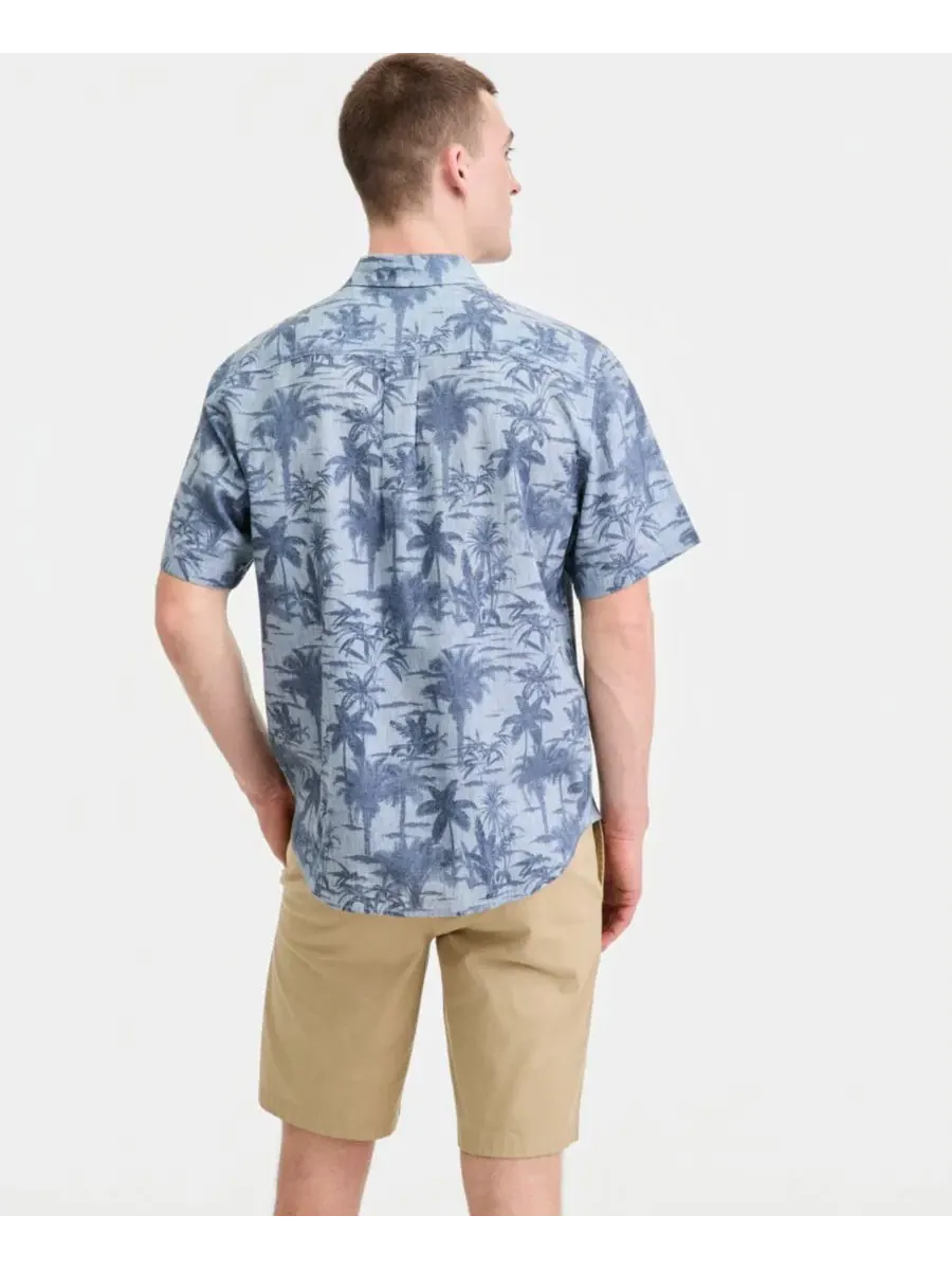 Мужская рубашка с коротким рукавом Sand Desert Moody Tropical Tommy Bahama, Fresh Air — изображение 4 из 4