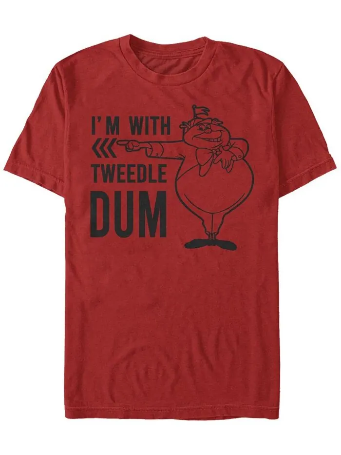 Мужская футболка с коротким рукавом Twiddle Dum Dee Dum Fifth Sun — изображение 1 из 1, красный
