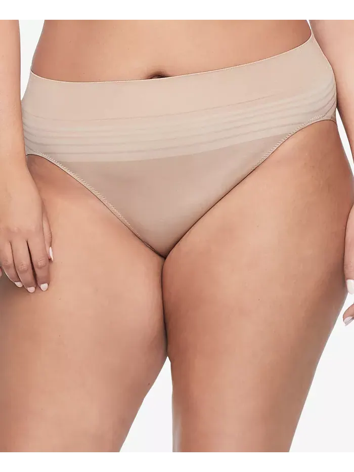 Warners No Pinching, No Problems Dig-Free Comfort Waist Smooth and Seamless Hi-Cut RT5501P —